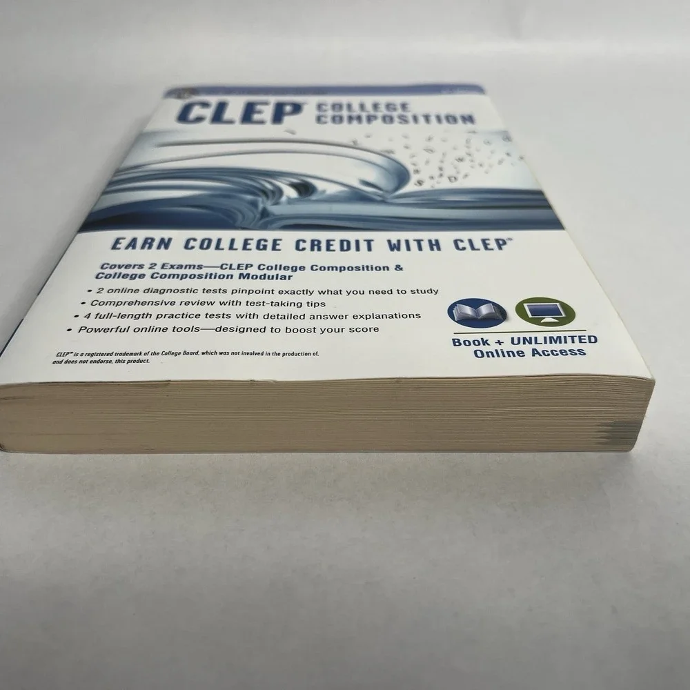 CLEP® College Composition 2nd Ed.- paperback, 9780738611334, Rachelle Smith, new